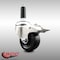 Service Caster 3 Inch 316SS Soft Rubber Swivel 3/4 Inch Expanding Stem Caster Lock Brake SCC SCC-SS316TTLEX20S314-SRS-34 - alternate 2